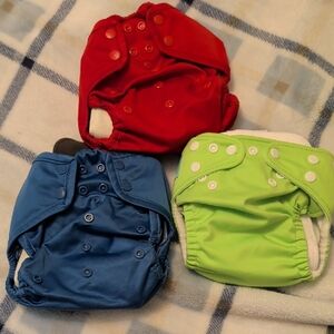 Colorful Kids Cloth Diaper Set